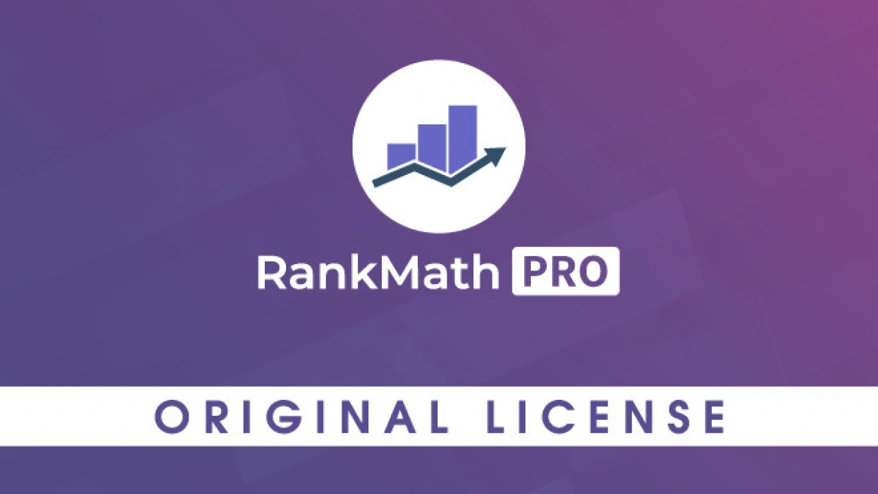 Rank Math Pro – WordPress SEO Plugin(1 Year Official License)