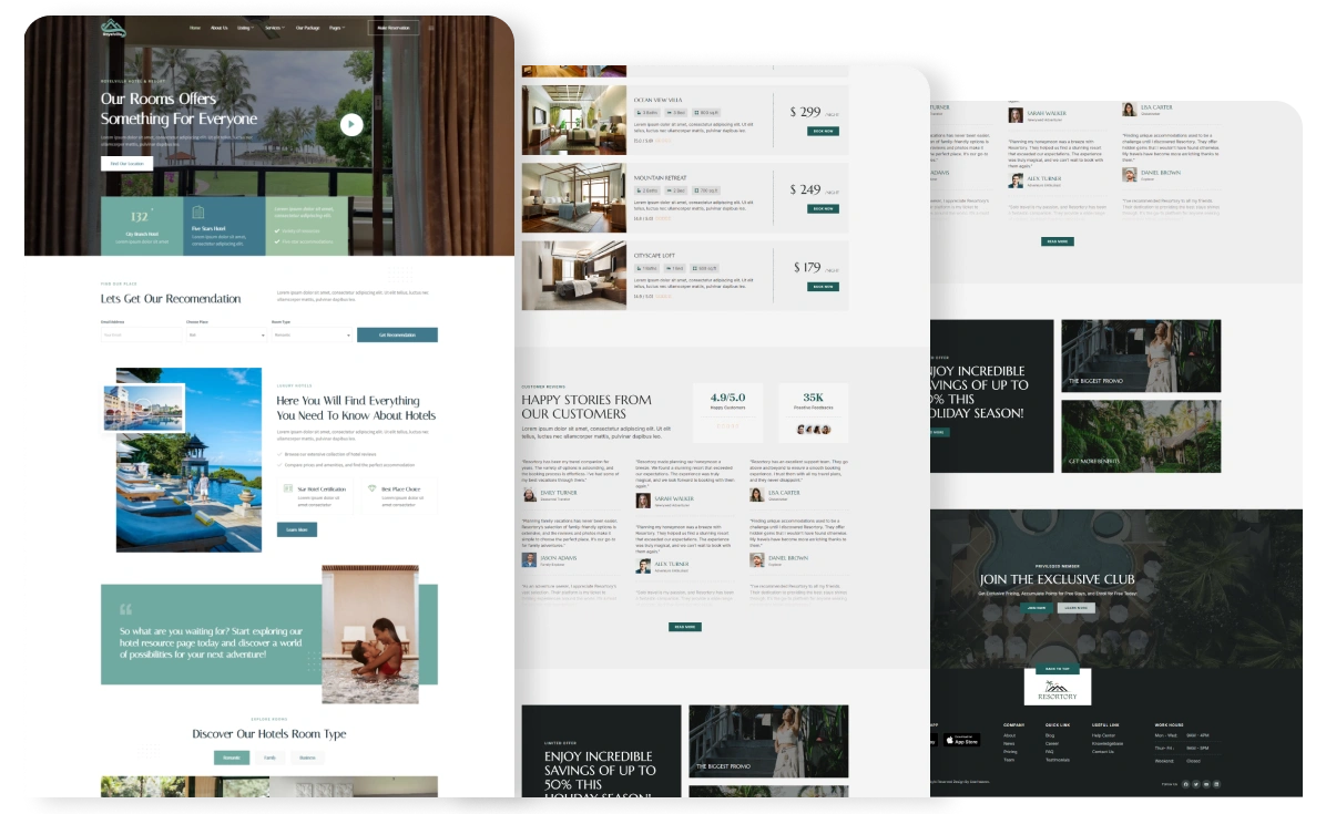 Royelvilla website image